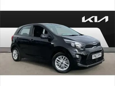 Used Kia Picanto 65 HP (47 kW) 2023 Black Hatchback