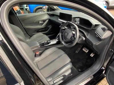 Used Peugeot e-208 GT 98 kW (134 HP) 2023 Black Hatchback