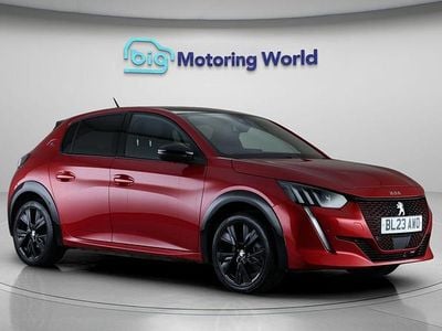 Red Used 2023 Peugeot e-208 GT Hatchback | £13,700 (Fair price)