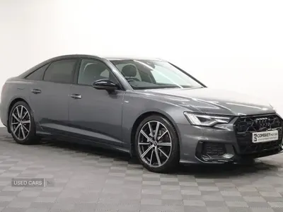 Begagnad Audi A6 Black Edition 204 HK (150 kW) 2024 Grå Sedan