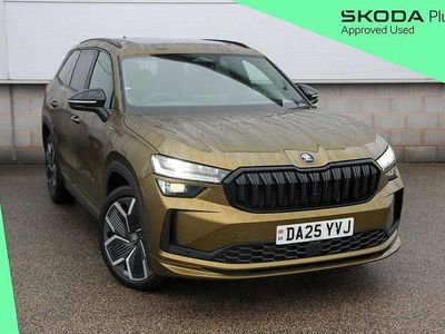 Used Skoda Kodiaq SportLine 147 HP (108 kW) 2025 Bronx gold metallic SUV