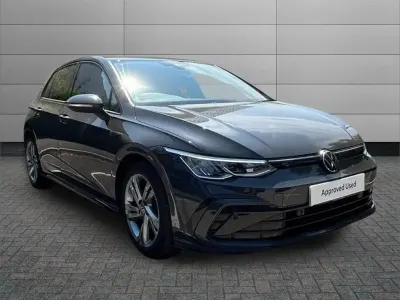 Used VW Golf VIII R-line 128 HP (94 kW) 2021 Grey Hatchback