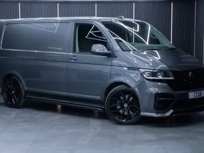 Second-hand VW Transporter Highline 204 CP (150 kW) 2022 Gri Van