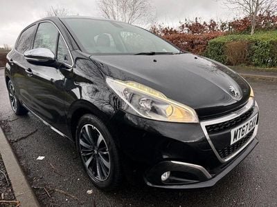 Used Peugeot 208 Allure Premium 2017 Black Hatchback