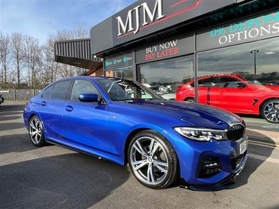 used BMW 320 3 Series 2.0 D M SPORT 4d 188 BHP * HUGE SPEC LIST * PORTIMAO BLUE * HEATED STEERING WHEEL * HARMON KARDON