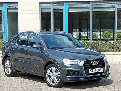 Used Audi Q3 S-Line 150 HP (110 kW) 2017 Grey SUV
