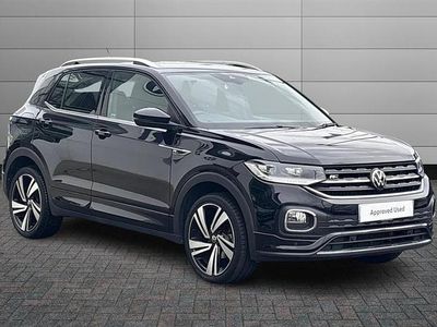 Usado VW T-Cross R-line 110 HP (80 kW) 2022 Preto SUV