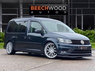Used VW Caddy Maxi Life S 150 HP (110 kW) 2017 Blue MPV