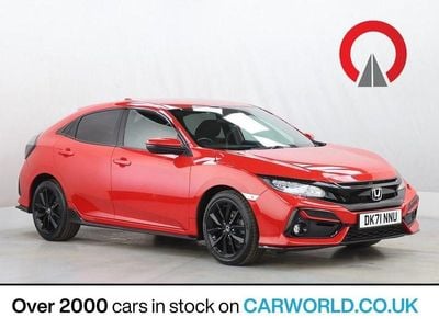 Red Used 2021 Honda Civic Sport Hatchback | £17,700 (Fair price)