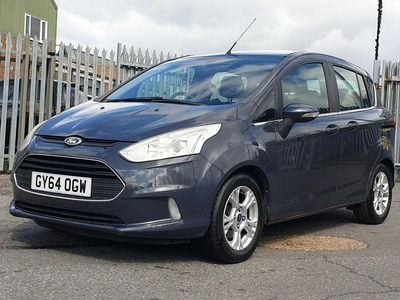 Used Ford B-MAX Zetec 75 HP (55 kW) 2015 Grey MPV