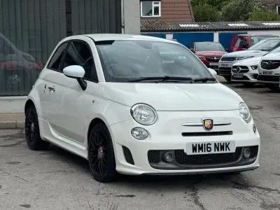 Used Abarth 595 Turismo 2016 White Hatchback
