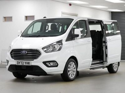White Used 2022 Ford Tourneo Custom Titanium Van | £24,989 (Expensive)