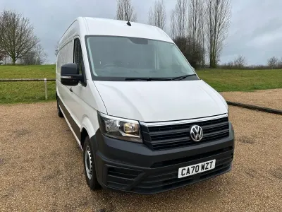 Begagnad VW Crafter Startline 102 HK (75 kW) 2021 Vit Van