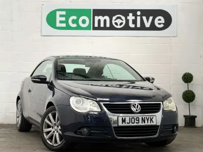 Used VW Eos SE 2009 Blue Cabriolet