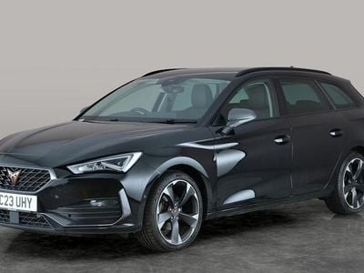 Used Cupra Leon 150 HP (110 kW) 2023 Black Estate
