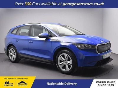 Used Skoda Enyaq iV ecoSuite 131 kW (179 HP) 2022 Blue SUV