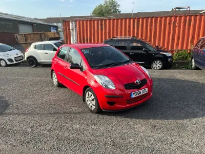 Used Toyota Yaris T3 2006 Red Hatchback