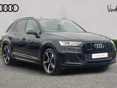 Used Audi Q7 Black Edition 334 HP (245 kW) 2022 Black SUV