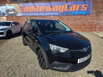 Used Vauxhall Crossland X 81 HP (59 kW) 2018 Black SUV