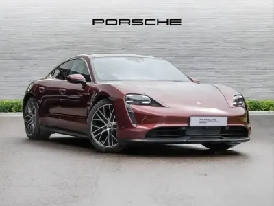 Used Porsche Taycan 419 kW (571 HP) 2023 Red Sedan