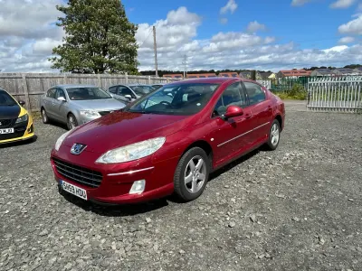 Used Peugeot 407 Sport 2009 Red Sedan