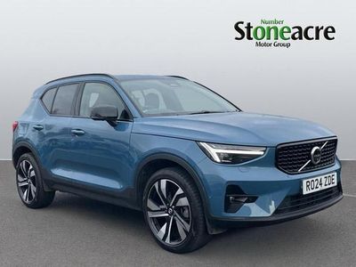 Blue Used 2024 Volvo XC40 Ultimate SUV | £29,805 (Fair price)