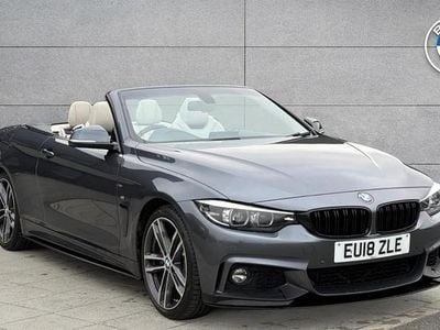 Used BMW 440 M Sport 322 HP (236 kW) 2018 Grey Cabriolet