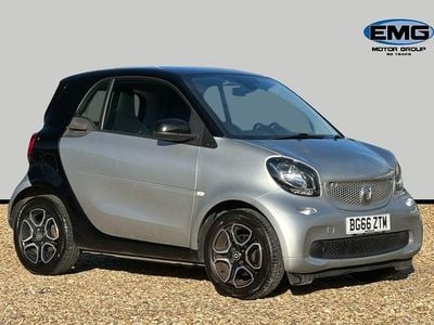 Used Smart ForTwo Coupé Premium 71 HP (52 kW) 2016 Silver Coupe