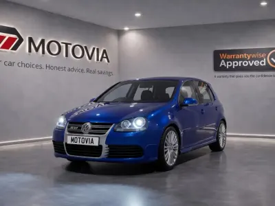 Used VW Golf V R 2007 Blue Hatchback