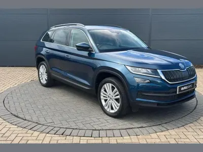 Used Skoda Kodiaq SE L 150 HP (110 kW) 2021 Blue SUV