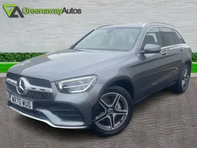 Begagnad Mercedes GLC220 AMG line 194 HK (142 kW) 2021 Grå SUV