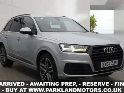 Usado Audi Q7 S-Line 2017 Prateado SUV