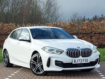 Used BMW 118 M Sport 136 HP (100 kW) 2023 White Hatchback