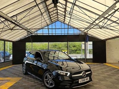 Used Mercedes A250 AMG line 2018 Black Hatchback