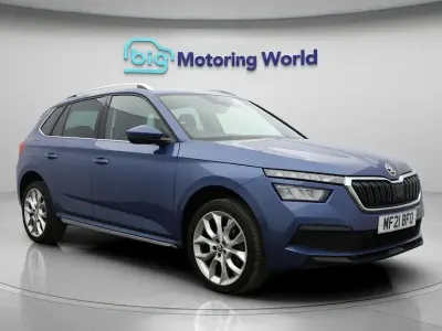 Used Skoda Kamiq SE L 110 HP (80 kW) 2021 Blue SUV