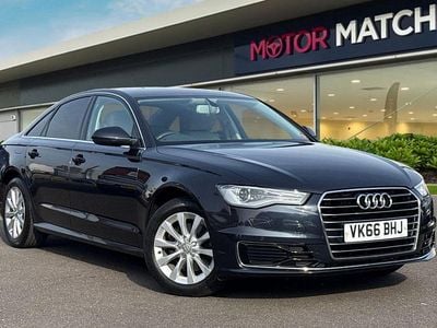 Used Audi A6 Comfort 190 HP (139 kW) 2016 Blue Sedan