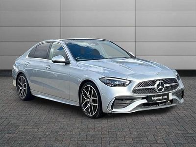 Silver Used 2024 Mercedes C300 AMG Line Premium Plus Sedan | £37,295 (A bit pricey)