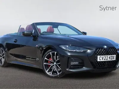 Used BMW 420 M Sport 192 HP (141 kW) 2022 Black Cabriolet