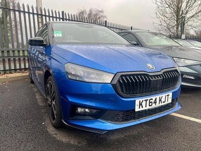 Race blue metallic black magic pearl effect Used 2023 Skoda Fabia Monte Carlo Hatchback | £17,300 (Fair price)