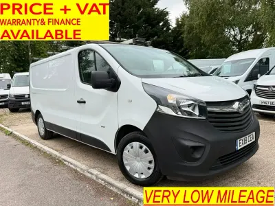 Used Vauxhall Vivaro 2018 White