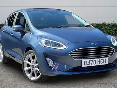 Used Ford Fiesta Titanium X 95 HP (69 kW) 2020 Blue Hatchback