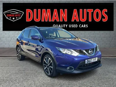 Używany Nissan Qashqai S 130 KM (95 kW) 2017 Niebieski SUV