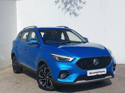 Używany MG ZS Exclusive 111 KM (81 kW) 2022 Niebieski SUV