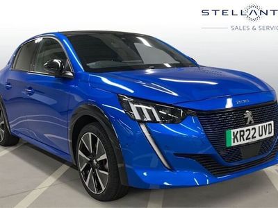 used Peugeot e-208 50KWH GT PREMIUM AUTO 5DR (7KW CHARGER) ELECTRIC FROM 2022 FROM LONDON (W4 5RY) | SPOTICAR