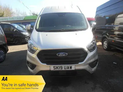 Used Ford Transit Custom Trend 130 HP (95 kW) 2019 Silver Van