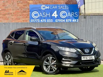 Used Nissan Qashqai N-Connecta 2018 Black SUV
