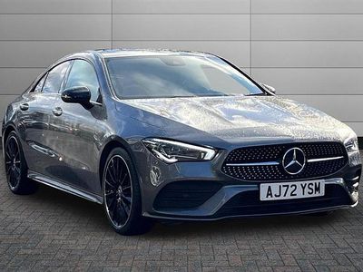 Mountain grey Used 2023 Mercedes CLA200 AMG Line Premium Plus Sedan | £26,250 (Fair price)