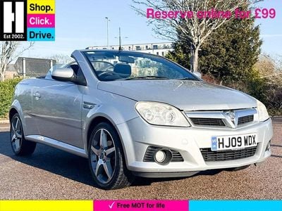 Used Vauxhall Tigra 89 HP (65 kW) 2009 Silver Cabriolet