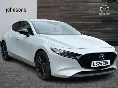 Used Mazda 3 Homura-Line 138 HP (101 kW) 2025 White Hatchback
