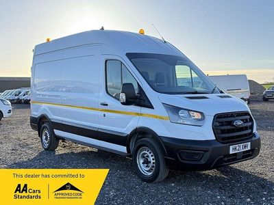 Used Ford Transit 130 HP (95 kW) 2021 White Van